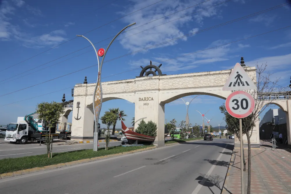 Darıca Şehir Giriş Kapısı yenileniyor