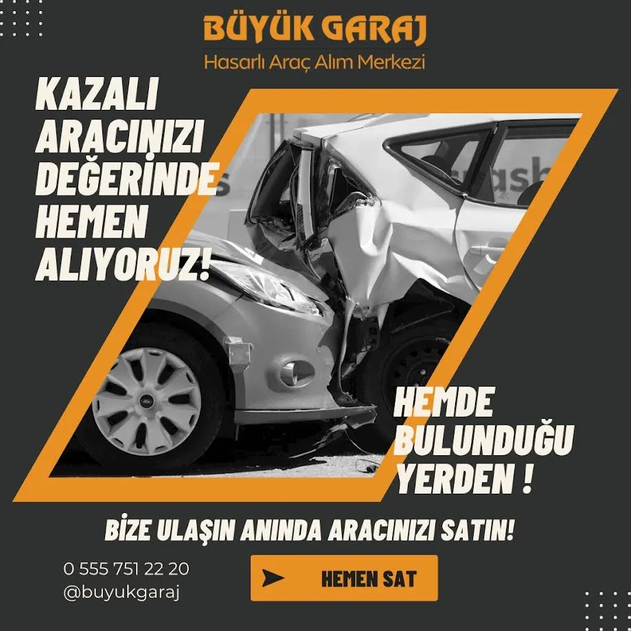 Büyük Garaj Hasarlı Araç Alım Satım