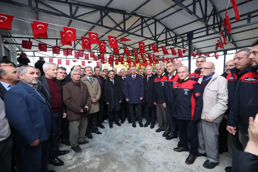 Karamürsel Çamçukur Camii’ne Büyükşehir eli