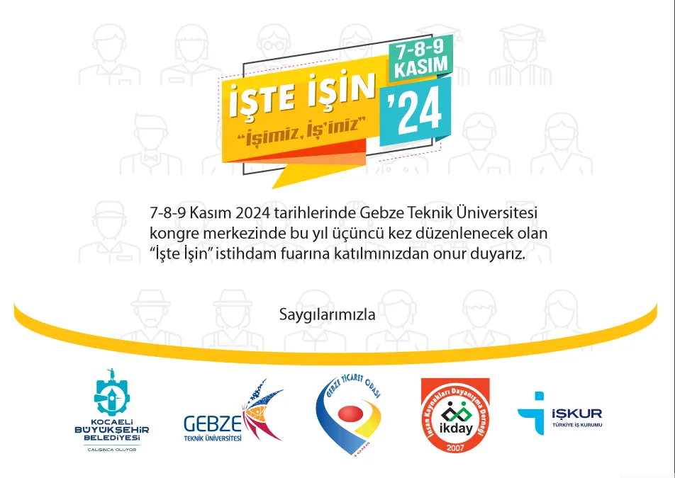 “İşte İş’in 2024” İstihdam Fuarı Kapılarını Açıyor!