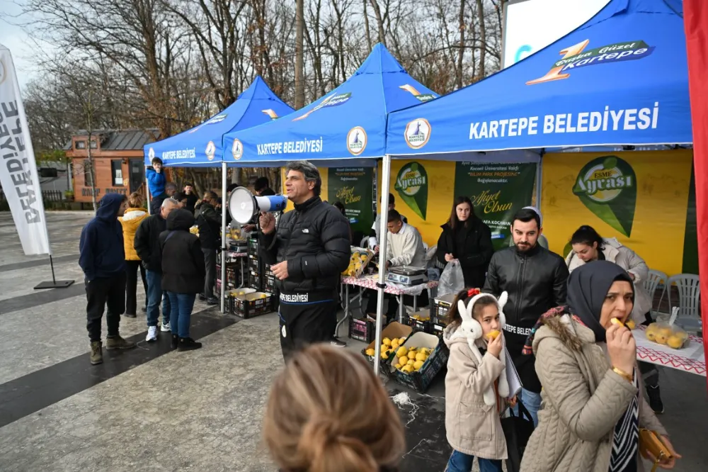 Kartepe’den Bilime Destek: 1 Ton Ayva Bilim Parkı İçin Satıldı