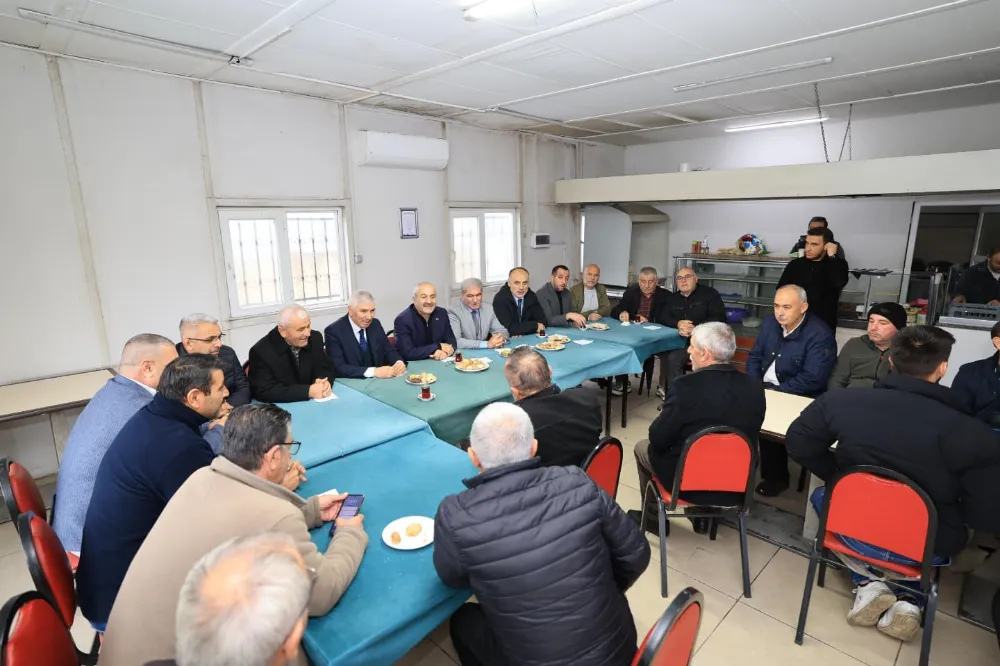 Başkan Büyükgöz’den esnaf ziyaretleri