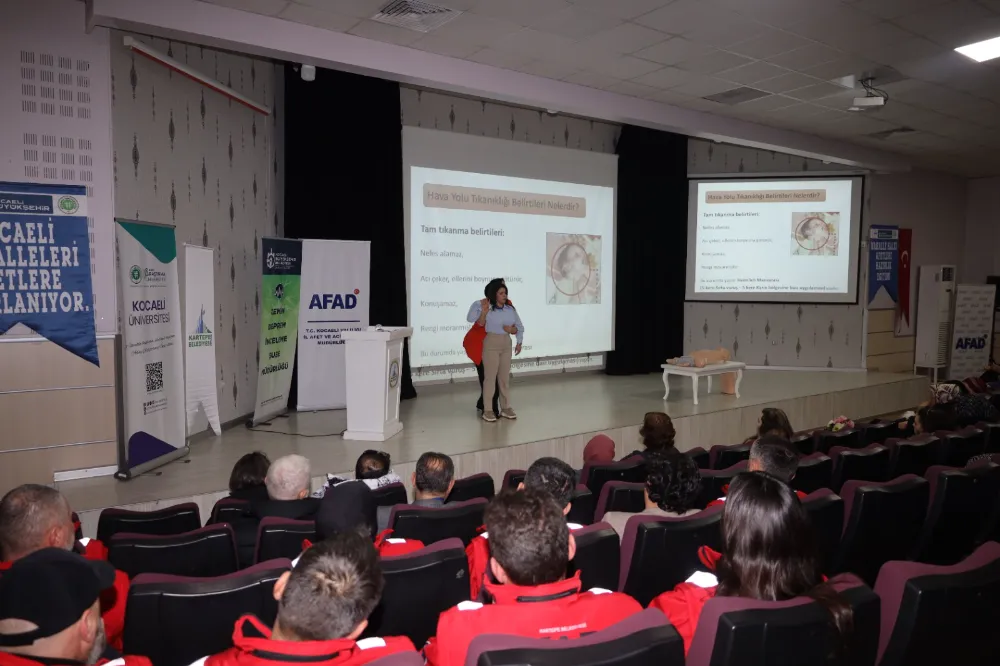 Büyükşehir’den afetlere hazırlık eğitimi