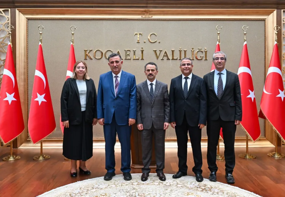 GTÜ Rektörü Hacı Ali Mantar ve Yönetiminden, Vali İlhami Aktaş’a Tebrik Ziyareti