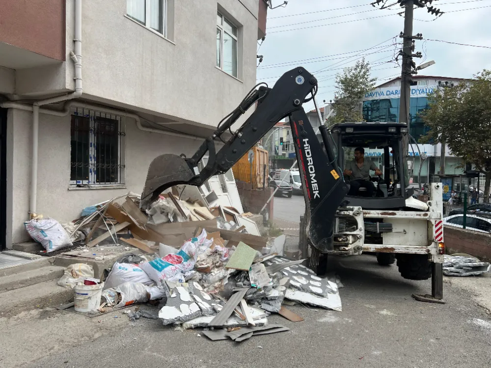 9 ayda 9 bin 884 ton moloz atık toplandı