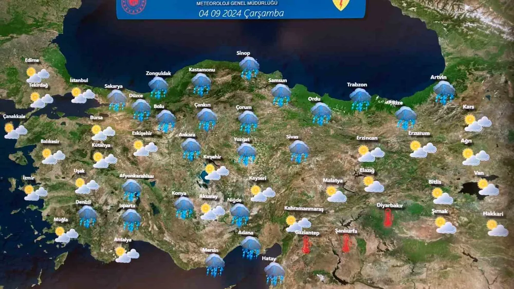 Bu hafta, yurt genelinde sıcaklıklar, mevsim normalleri civarında seyredecek