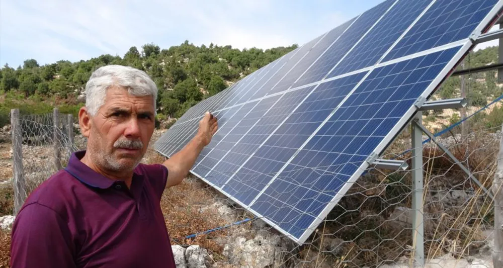 Çiftçi, güneşle üretim maliyetini sıfırladı