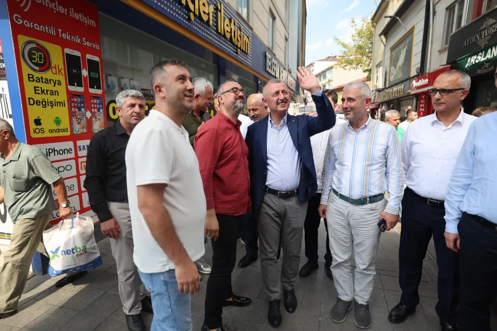 Başkan Büyükakın, Gebze’de esnafla bir araya geldi