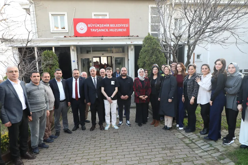 Milletvekili Katırcıoğlu ve Başkanlar Tavşancıl Huzur Evini Ziyaret Etti