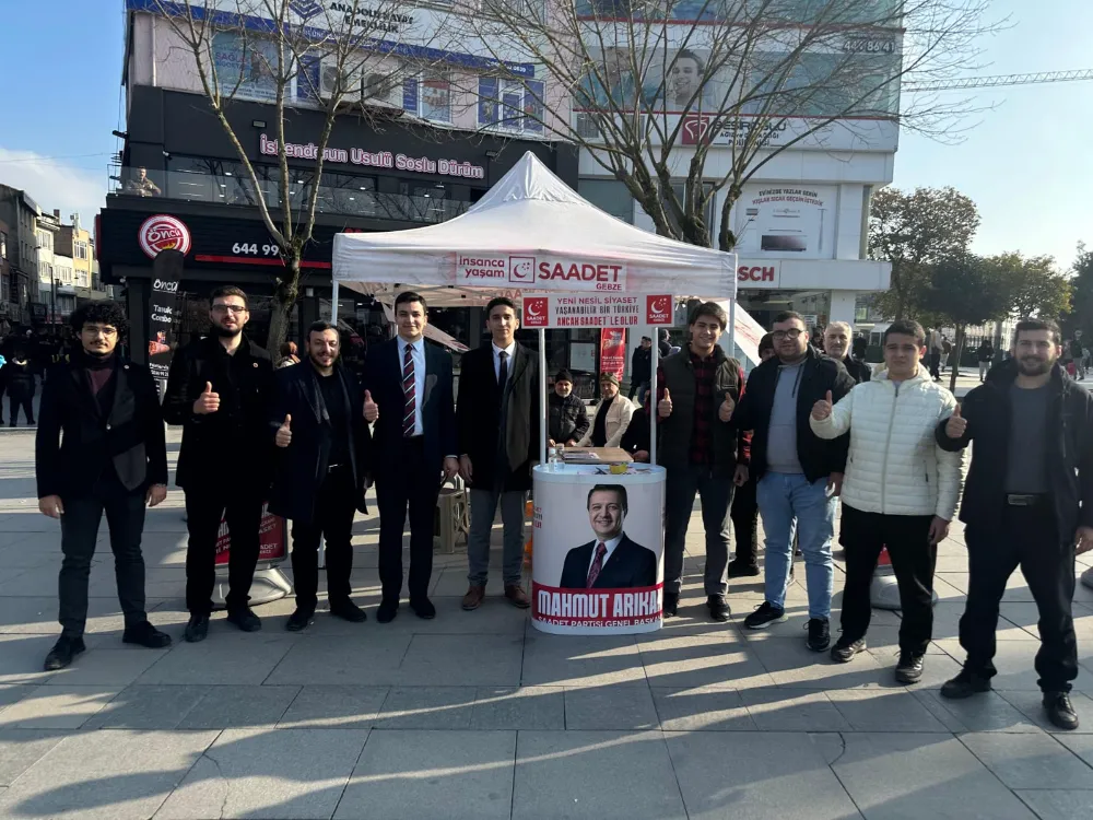 Saadet Partisi, Gebze’de Yeni Nesil Siyasetle Halkla Buluştu