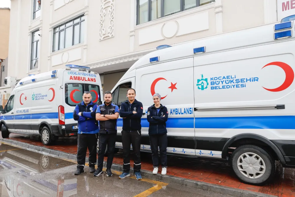 2024’te 48 bin kişiye “Hasta Nakil Ambulans” hizmeti