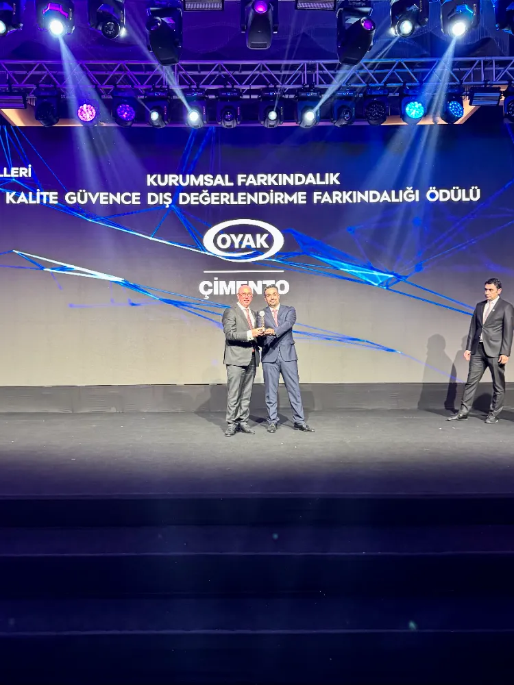 OYAK Çimento’nun Kurumsal Yönetişim Başarısı  TİDE Ödülü ile Tescillendi