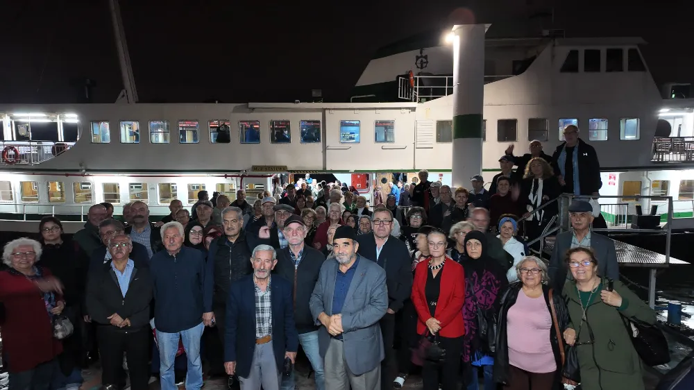 Saygınlar Kulübü, mehtap turuyla moral depoladı