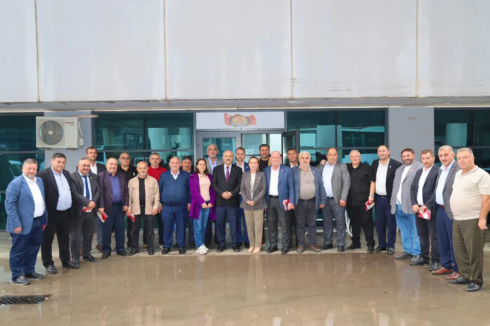 Başkan Büyükgöz Muhtarlarla Bir Araya Geldi