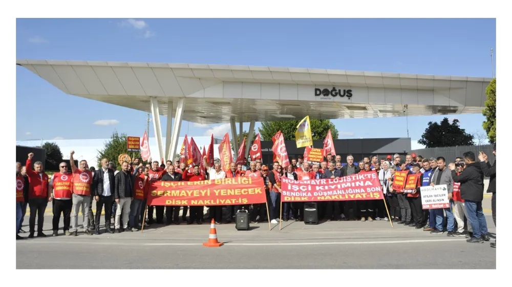 Sendikalardan, eylem yapan Hödlmayr işçilerine destek