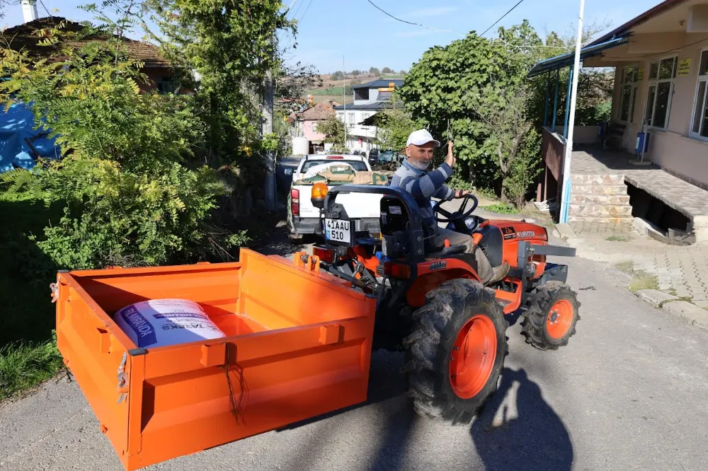 Büyükşehir’den  yangın mağduru üreticilere destek
