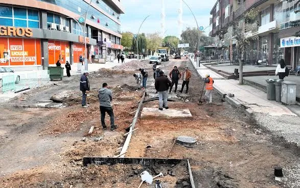 Körfez Mimar Sinan’da, 28 sokakta kilometrelerce uzunluğu bulan çalışma