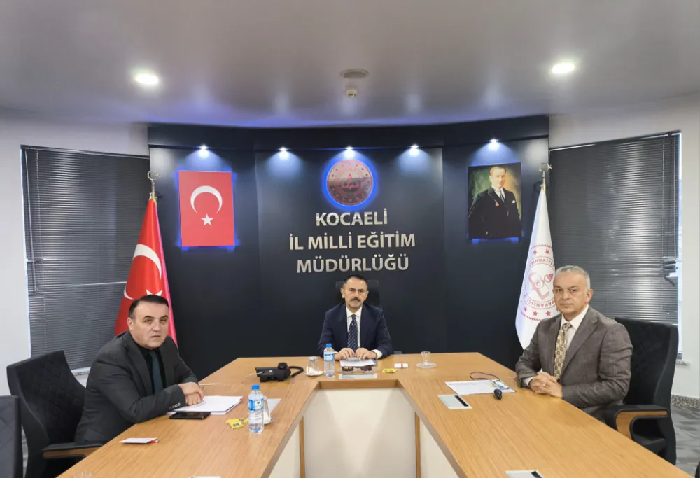 Vali İlhami Aktaş, İl Milli Eğitim Müdürlüğü’nü Ziyaret Etti