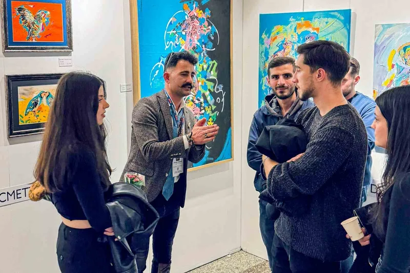 KMÜ’lü akademisyen Yörük kültürünü modern sanatla buluşturdu
