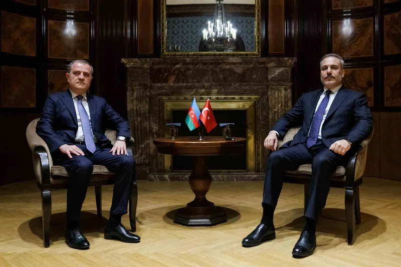Dışişleri Bakanı Fidan, Azerbaycanlı mevkidaşı Bayramov ile görüştü
