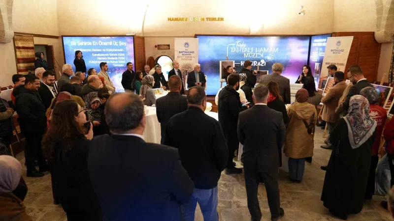 Tahtalı Hamam Müzesi’nde 