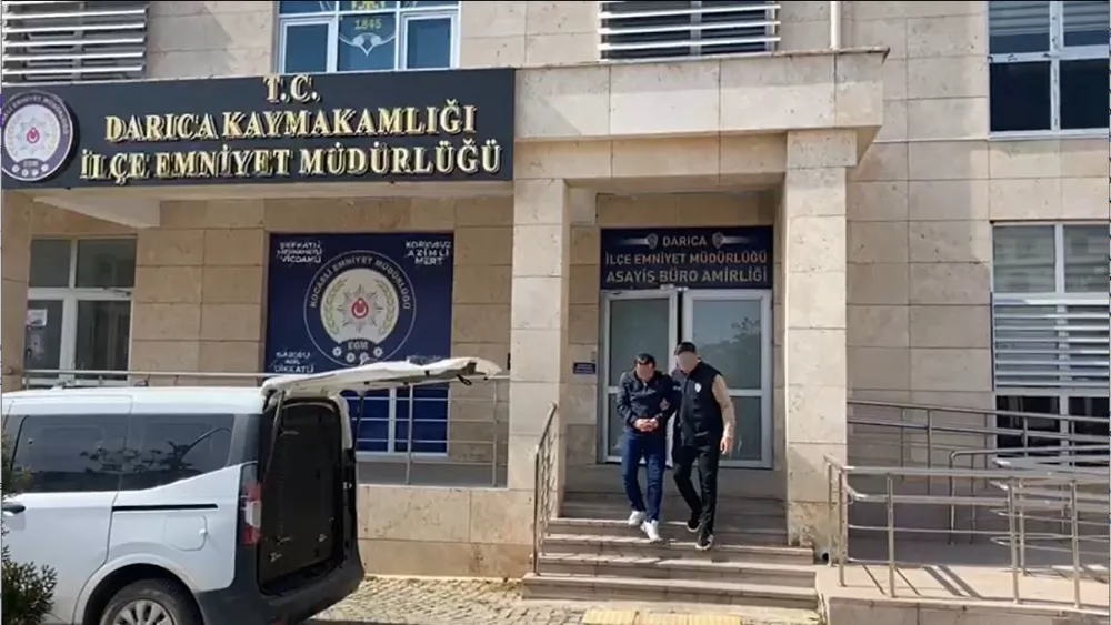 Bursa’da aranıyordu, Darıca
