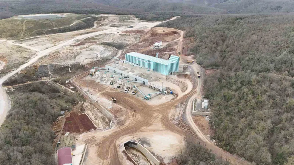 Taş kırma tesisiyle 6 ayda 17 milyon tasarruf sağlandı
