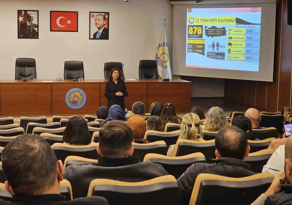 GÖLCÜK BELEDİYESİ PERSONELİNE İSG EĞİTİMİ VERİLDİ