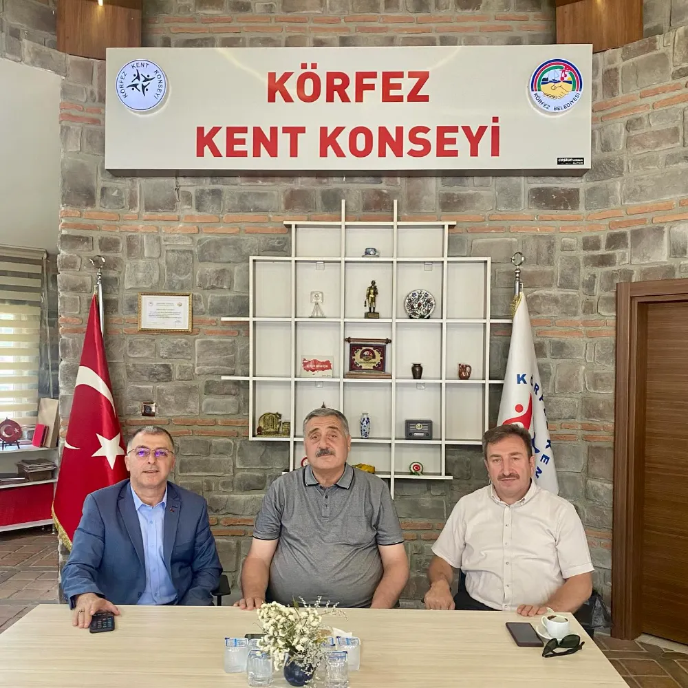 Körfez Kent Konseyi’ne tebrik ziyaretleri sürüyor