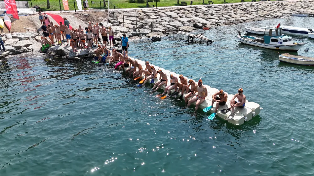 Milli takım için kulaçlar Darıca’da atıldı